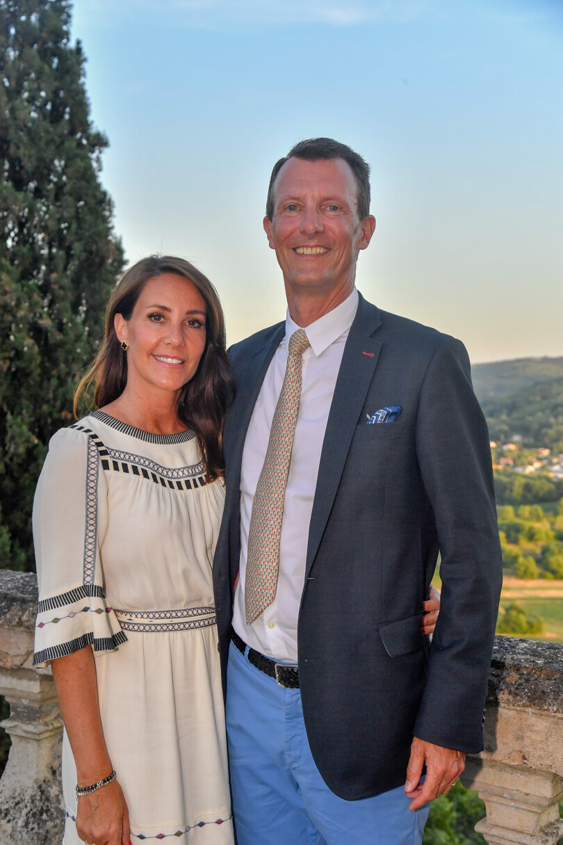 Marie et Joachim de Danemark à Cahors, le 15 juillet 2022.